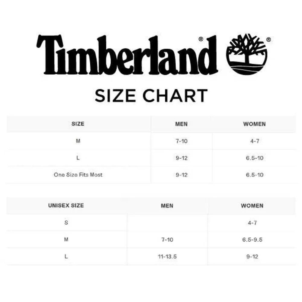 Timberland Mens 2 Pair Performance Cushioned Crew Socks One‎ Size Black Yellow